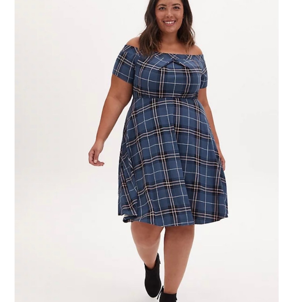 Torrid Plaid Dress
